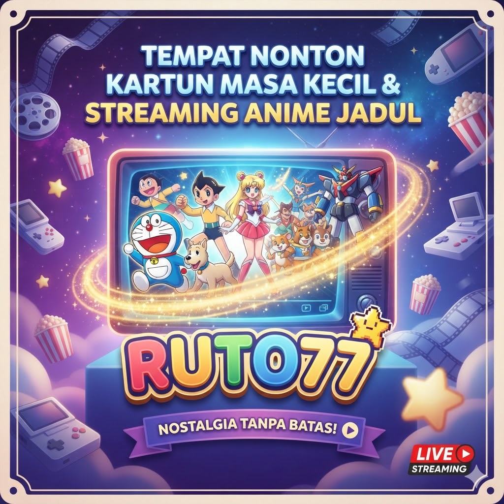 RUTO77: Tempat Nonton Kartun Masa Kecil & Streaming Anime Jadul
